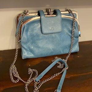 Hobo crossbody small - soft blue